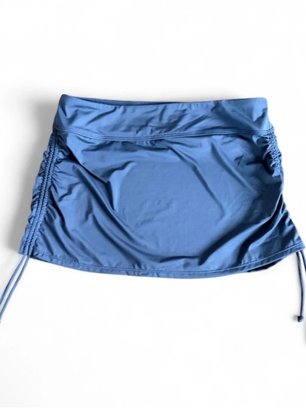 Athleta Periwinkle Side-Drawstring Swim Skirt